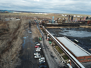 December 2020 - Asbestos abatement - overhead piping