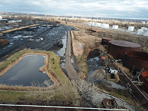 December 2020 - South Ditch and reconstructed South Ditch Road