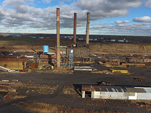 December 2020 - Staging area for Water Management Interim Remedial Measure