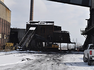 February 2021 - Coke-handling demolition