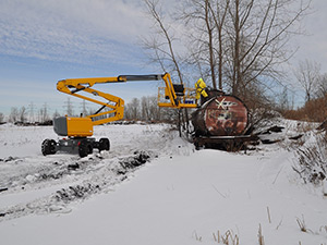 February 2021 - Sampling rail car 