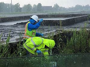 July 2021 - Sampling of coal yard tunnel water