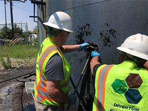 June 2021 - Sampling Ammonia Liquor Tank