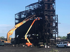 June 2021 - Coal Handling/Breaker Building preparation