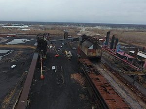 March 2021 - Asbestos abatement - coal-breaker building