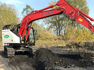 October 2020 - Test pit excavation at Site 110