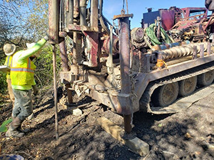 October 2020 - Drilling at Site 109