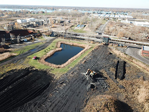 November 2020 - Removal of the coal conveyor and stacker-reclaimer