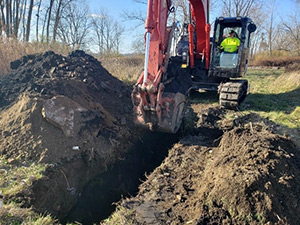 November 2020 - Test pit excavation